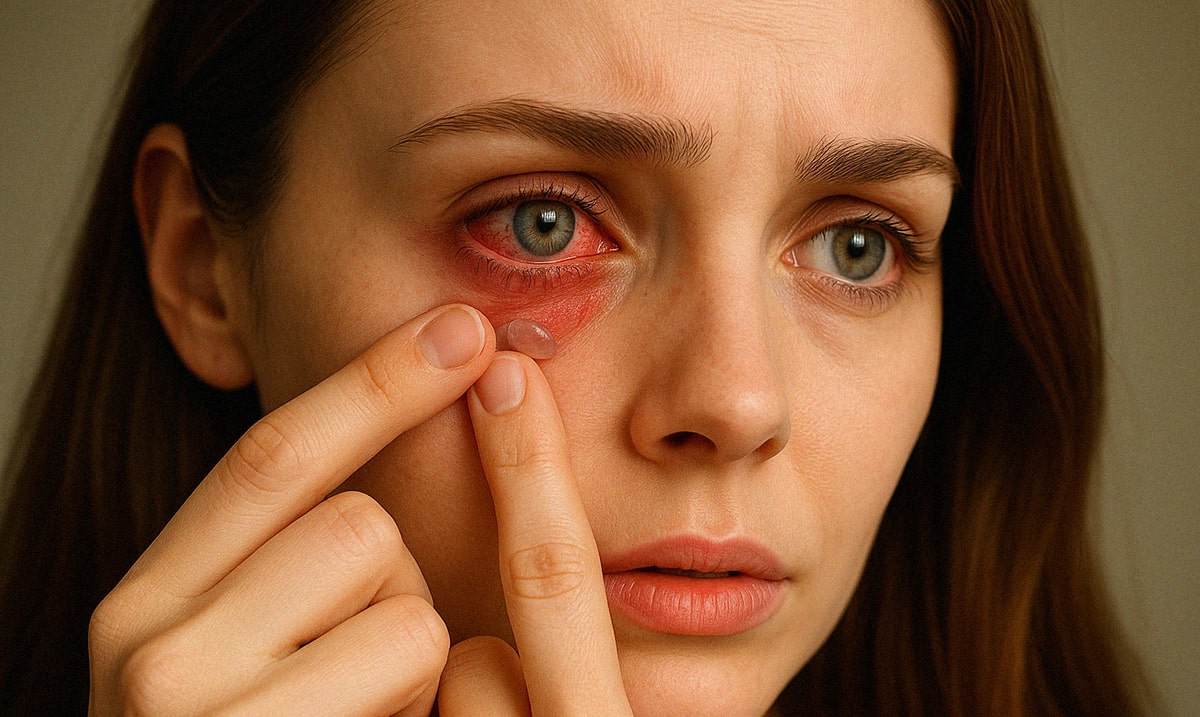 Uczulenie na soczewki kontaktowe? Sprawdź objawy i dowiedz się, co robić dalej