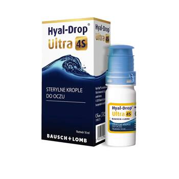 Hyal-Drop Ultra 4S 10 ml - krople do oczu