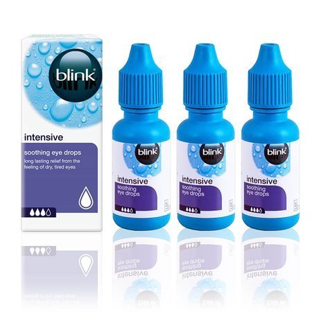 Blink Intensive 3x 10 ml - zestaw kropli do oczu